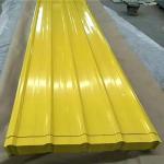 Cold Rolled PPGI Roofing Sheet RAL Color Coated Corrugated Galvanized Steel