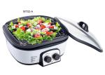5 Liter Electric Multi Cooker , Power Pot Pressure Cooker 1200-1400W Overheat