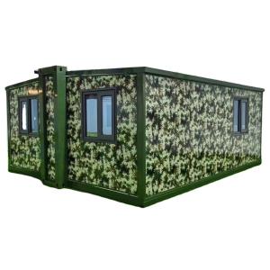 China EPS Sandwich Panels Wall 20ft 40ft 3 Bedrooms Collapsible Expanding Container Home House factory