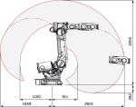 ABB IRB 6700 Payload 200kg 6 Axis Robotic Welding Arm