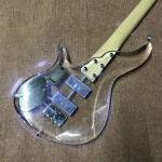 High quality LED light acrylic electric guitar rosewood fingerboard, free