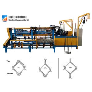 Compact Roll 6m Fully Automatic Chain Link Fence Machine