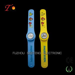 Popular customized slap promotion watch for children and adults