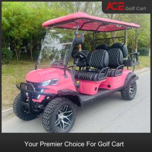 China 6 Seater Electric Golf Buggy With 4000W Motor 8 - 9hours Charge Time factory