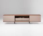 Fashion Sliding Door Simple Wood Modern Tv Stand