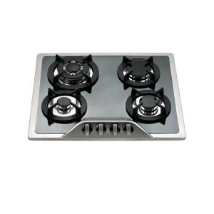 China Oem Built In 4 Burner Gas Stove With Battery Ignition factory