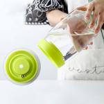 Press Vacuum Storage Box Empty Glass Jars Household Moisture Proof Eco Friendly