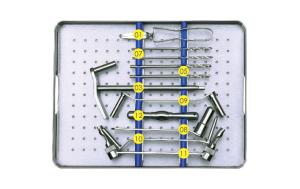 China 95 130 135 Degree DHS DCS Orthopedic Instruments Set Lag Screw Fixation factory