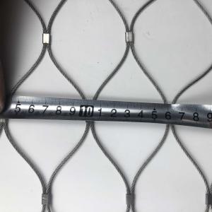 China Stainless Steel Cable Mesh Safety Netting For Zoo Bridge factory