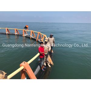 Black and Yellow Nanfengwang Aquaculture Cage Anti-Wave Design for Deep Sea Fish