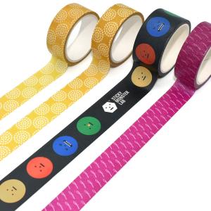 China Adhesive Self Printed 15mm Japanese Beautiful Washi Paper Tape factory