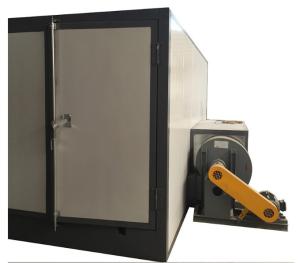 China Gas LPG Curing Oven Large Powder Coating Oven For Metal Frames 100mm Thickness factory