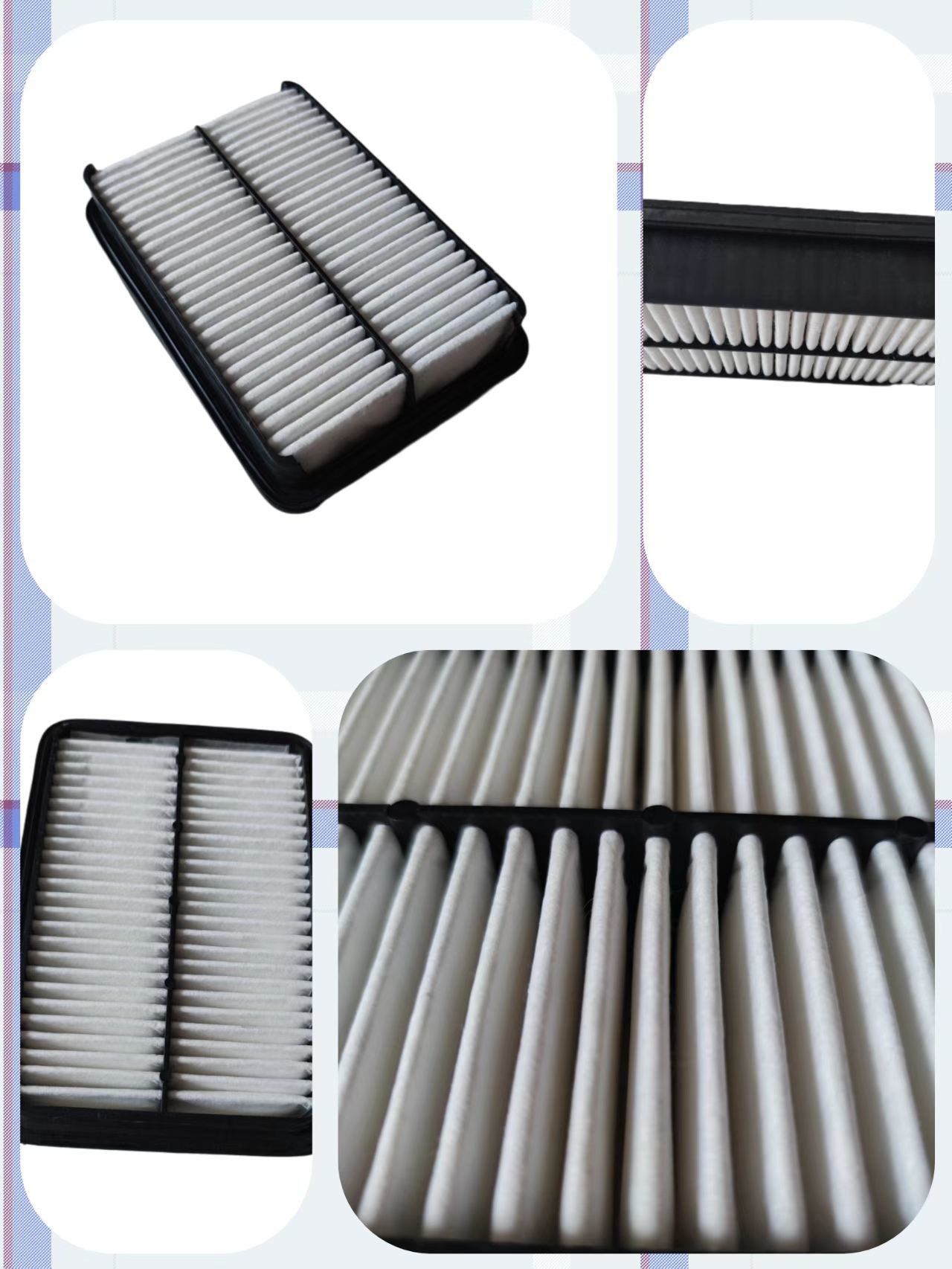 Plastic 28113-08000 FA1247 Automotive Air Filter For Korean Car