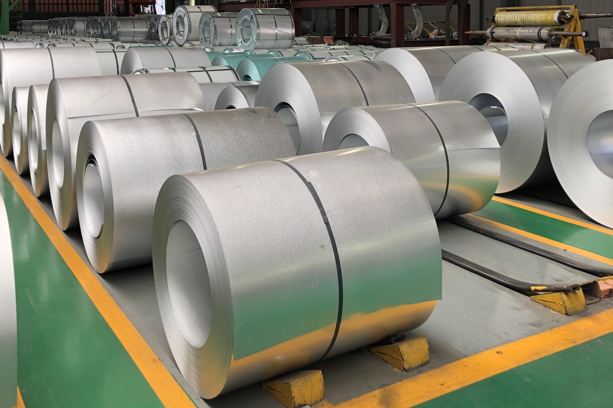 85g/M2 Aluzinc Steel Coils Minimum Spangle Galvanized Steel GB/T 2518-2008