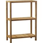 Professional 3 Tier Wooden Bathroom Shelves 31.5" H X 22.1" W X 10.25" D