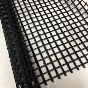 China Cement Pavement Ground Stabilisation Mesh Fiberglass Geogrid Alkali Resistant factory