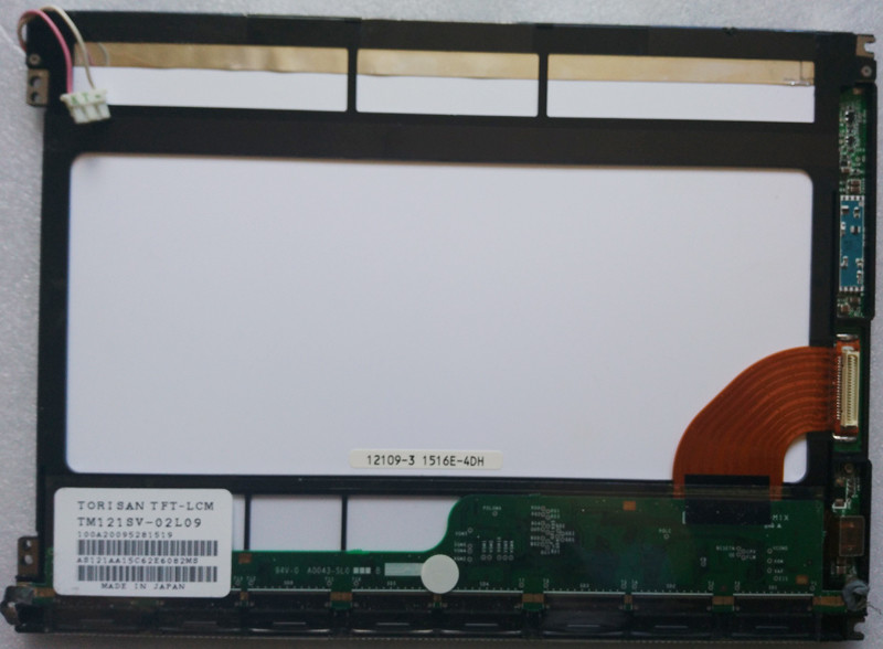 Torisan TM121SV-02L07A Industrial LCD Displays , Matte Laptop LCD Screen TM121SV-02L09