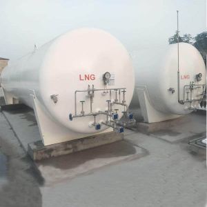 5 Ton Large Cryogenic Liquid Tanks Container CO2 LNG Tanks For Nitrogen