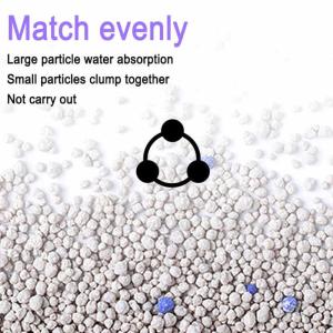 China OEM Dust Free Bentonite Clay Cat Litter Ball Shape factory