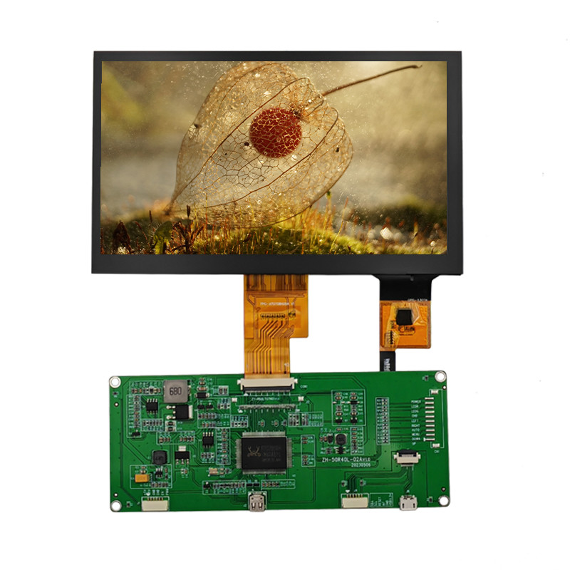7 Inch PCAP Touch Display 1024x600 Resolution TFT LCD Modules 850 Nits