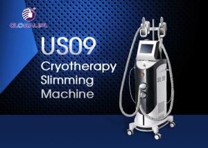 China 4 Handles 1000w Cryolipolysis Slimming Machine / 1-15J Vacuum Slimming Machine factory
