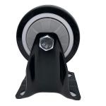 5 Inch TPE Black Tread Rigid Industrial Caster