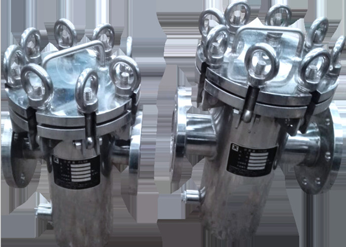 Stainless Liquid Filter Housings With Single Bag Customized Size 1 Year Warranty