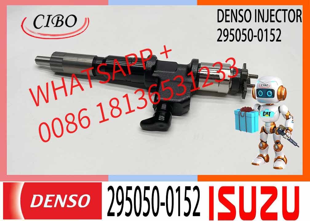 denso Fuel Injector 295050-0152 8-97622719-2 8-97622719-3 for Isuzu 6WG1 6WF1 Diesel Engine