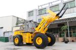 quarry machine lifting 27T stone block hydraulic forklift wheel loader with