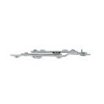 Zinc Plating Casement Window Hinges , Top Hung Friction Hinges Groove Width 23
