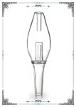 Mini Honey Straw Clear Pure Borosilicate Glass Bong Smoking Water Pipe