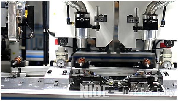 electric motor armature rotor turning machine