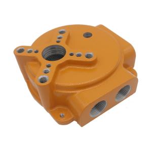 China High demand Spray painting aluminum machinery parts cnc machining factory