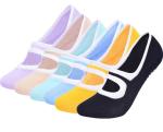 Custom Logo Dance Backless Yoga Grip Socks / Non - Slip Ankle Socks
