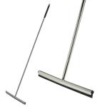 stainless steel long handle floor cleaning wiper for the hall household floor
