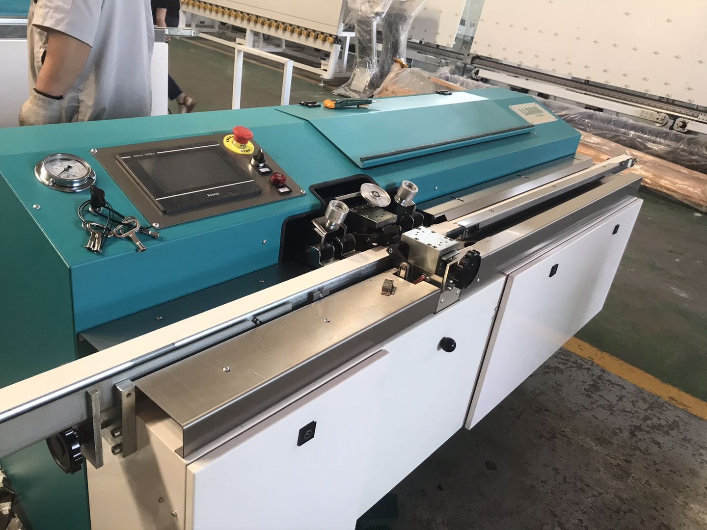 Rubber Coating Insulated Windows 30mm IGU Machine