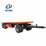 20ft 40ft 20-40Tons Small Flatbed Cargo Trailer Full Trailer Max Payload 40T 2/3