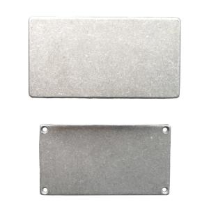China Stone Vibration Surface Die Cast Aluminium Box Drilling with 4 Steel Stainless Screws factory