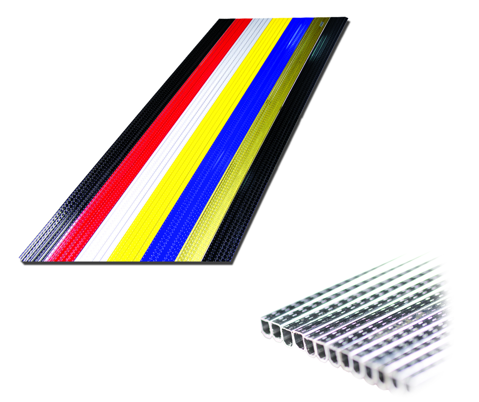 Double glazing aluminium spacer bar
