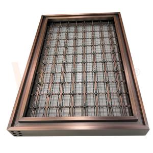 China Flexible Stainless Steel Decorative Wire Mesh 0.4-8mm Architectural For Shopping Mall Facade factory
