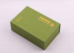 Top Flap Lid 1500gsm Cardboard Packaging Boxes With Hot Stamped Logo
