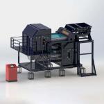 Professional Ore Color Sorter Dust Proof With Industrial Grade Enclosed