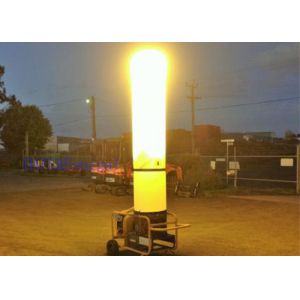 Portable Inflatable Emergency Lighting Tower LED 400W 5m Customizable