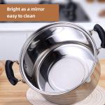 Best Sale Cooking Soup Pot Kitchen Stainless Steel Soup & Stock Pot With Visual