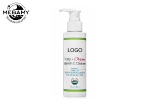 China Organic Vitamin C Deep Cleansing Face Wash For Oily Skin Botanical Extracts factory