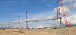 China 1450rpm Vibroflotation Compaction Treatment For Section C3206 Hong Kong No 3 Aircraft Runway Project factory