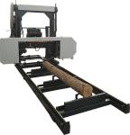 Portable horizontal bandsaw mills diesel wood cutting machine