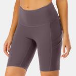 Women Bike Cycling Shorts With 3 Side Phone Pocket Running Training Shorts
