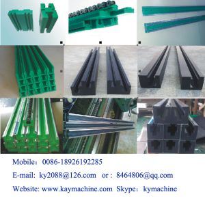 MC nylone PA66 filled molybdenum disulfide GUIDE CHAINE conveyor chain guide