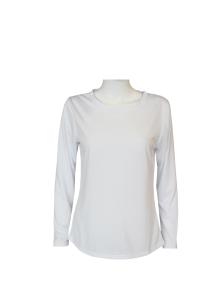 China 150 GSM T-SHIRT &amp; POLO Jersey Crew Neck T-Shirt For Women factory